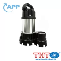 Máy bơm hố móng, bùn loãng  có phao APP TAS-750A 1HP 