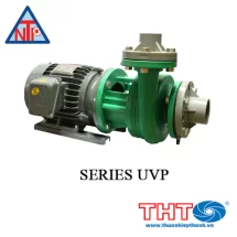 Máy bơm hóa chất công nghiệp đầu nhựa NTP series UVP