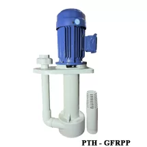 BƠM HOÁ CHẤT TRỤC ĐỨNG GUỒNG TRONG BỒN MARO PTH-GFRPP