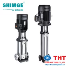 Bơm trục đứng đa tầng cánh inox  (nước nóng) Shimge BL 2-7 